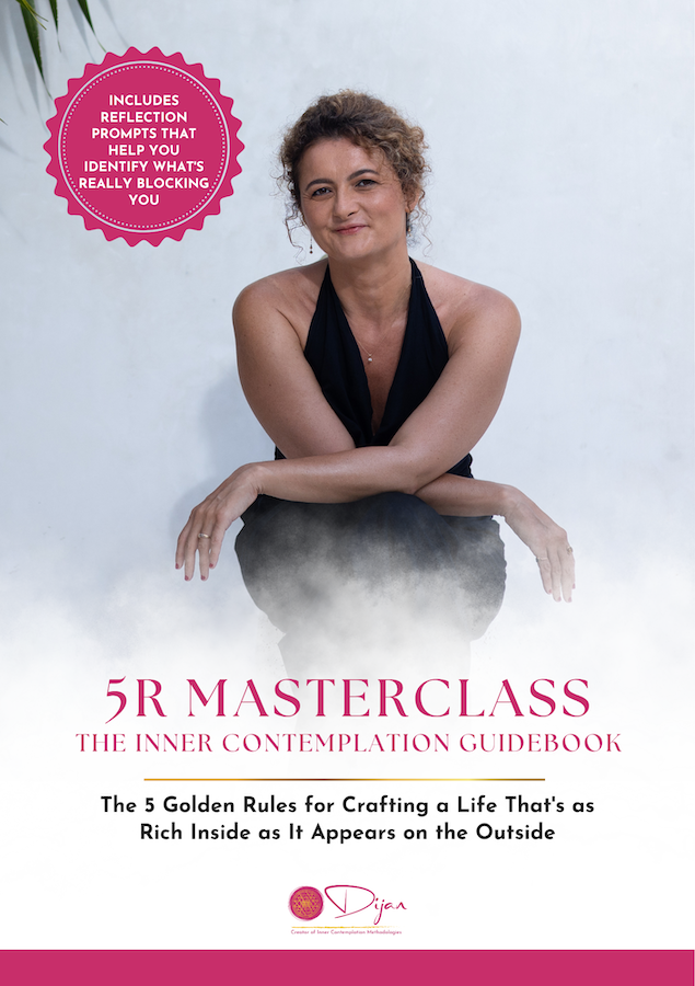5R Masterclass Inner Contemplation Guidebook cover with Dijan portrait